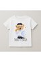 Printed Crew Neck Cotton Short Sleeve Kids and Youth T-Shirt