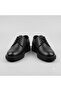 (Al-Me) Inside and Outside Genuine Leather Eva Light Sole Men's Shoes Lace-Up Black - 2
