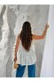 Premium Cotton Modal Loose-Fit Blouse with Flywheel Detail - 7