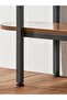 110cm Reception Table Console Table for Entryway Modern Home Sofa Coffee Table Entrance Table Dining Room Kitchen Bar Display Table for Hallway Living Room Bedroom - 5