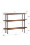 110cm Reception Table Console Table for Entryway Modern Home Sofa Coffee Table Entrance Table Dining Room Kitchen Bar Display Table for Hallway Living Room Bedroom - 3
