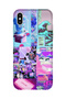 iPhone XS Max Compatible Printed Transparent Phone Case |   Collection: Neondream District