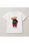 Teddy Bear Printed Crew Neck Cotton Short Sleeve Kids & Youth T-Shirt