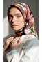 وشاح كريستالي لامع بنمط رسم الباتيك التجريدي