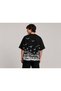 Palestinian Themed Birds and Barbed Wire Printed Oversized Unisex T-Shirt – Minimal Streetwear Short Sleeve T-Shirt - 2