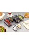 Ohbe Express Store Luxury 6-Compartment Breakfast Set with Tray, Stylish and Functional Tray with Luxury 6 Compartments