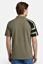 Men Regular Fit Short Sleeve Brand Polo Shirt, Olive - 4