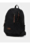 Teen Boys Solid Backpack with Zip Puller