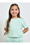 Girls Cotton Crop Top and Joggers Set - 2