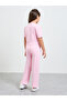 Girls Cotton Crop Top and Joggers Set - 5