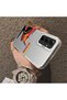 Samsung Galaxy A35 Compatible Hard Acrylic Back Silicone Edge Lens Protection Case - 4