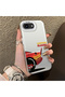 iPhone 16E Compatible Hard Acrylic Back Silicone Edge Lens Protection Case - 2