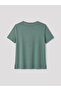 Lcw Grace Green Crew Neck Patterned Women's T-Shirt - 6