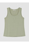Green Plus Size Cotton Women's Undershirt - 5