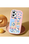 Poco X5 Compatible Shock-Absorbing Camera Protected Pink Silicone Case - 2
