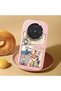 Vivo X300 Compatible Shock-Absorbing Camera Protected Pink Silicone Case - 2