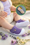 First Step Children's Shoes with Velcro and Non-Slip Soles + Socks as a Gift