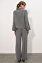 Women's Jacket and Pants Two-Piece Set 30065 - Gray - 5