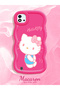 Realme C11 2021 Compatible Case Camera Protector Red Silicone Couple Phone Case Kitty Pattern - 2
