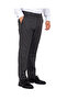 Premium Quality Classic Anthracite Slim Fit Lycra Men's Fabric Trousers