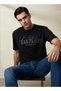 Men Regular Fit Crew Neck Short Sleeve Graphic T-shirt - 5