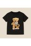 Teddy Bear Printed Crew Neck Cotton Short Sleeve Kids & Youth T-Shirt
