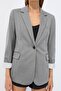 Basic knit blazer - 4