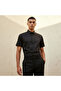 Men Slim Fit Collared Short Sleeve Shirt