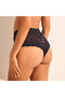 Set of 3 - Full Briefs High Waist Lace Design - 3
