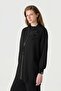 Zühreçiçek Brooched Zippered Jacquard Mint Jacket Black 0162 - 6