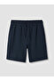 Ozmarka New Season Navy Blue Regular Fit Men's Shorts - 5