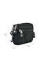 , Women's Portfolio Wallet Bag 161441Z15C Black - 2