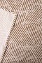 Brown Prism Patterned Double Printed Pique & Bedspread 200X230 cm - 5