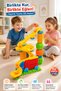 Cactus Blocks Ball Track 100 Pieces – Stem Educational Building and Intelligence Enhancing Toy Set with 4 Balls, Ages 3+ - 3