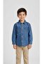 Boy's Denim Blue Shirt 9/13 Years