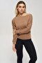 Women's One Shoulder Low Cut Casual Sweatshirt with Boat Neckline - 4