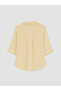 Original Shirt Collar Textured Oversize Blouse - 7