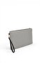 Black - Black Houndstooth Plaid Women's Portfolio and Clutch Handbag Sp1034 - 3