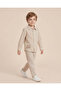 Boys Beige Long Sleeve Casual Shirt - 4