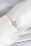 Swan Model Zircon Stone Gold Color Elevator Waterway Bracelet