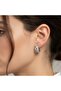 Stone Chain Form Vip Earrings White-Yellow 3168Kkuv002 - 3