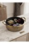 Pnl-Mg112 S Metal Decorative Tray 35 X 28 X 10 cm