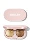 Prismalight Baked Gelee Eyeshadow Duo - Double Reflective Intense Shimmer Duo Jelly Eyeshadow