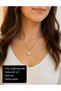 Aurelia Oval Zircon Stone 316L Stainless Steel Women's Necklace Elegant Gift Necklace