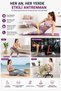 5-Piece Pilates Rubber Band Set Resistance Band Aerobic Fitness and Yoga Rubber Band - 3