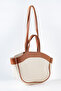 Women's Double Handle Zippered Mini Tote Bag - 2