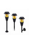Solar-Powered Flickering Flame Torch Light - 4