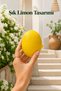 Lemon Squeezer with Lid, Handheld Citrus Juicer with Chamber and Seed Strainer, and Pouring Spout - 3