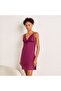 Slip Dress Sleeveless with Robe and Thongs - 7
