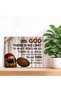 30x40 cm Gallery Wrapped Canvas | American Football Faith Quote | Rustic Helmet and Ball Wall Art | Ready to Hang - 2